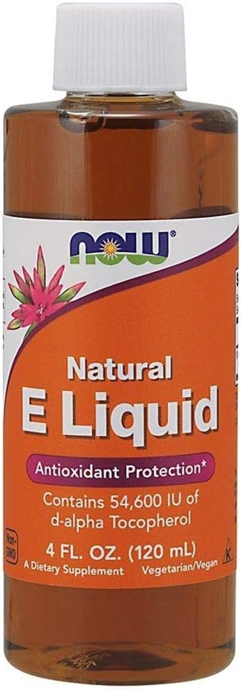 E Liquid 13,650 IU/per oz. D-Alpha (Olive Oil Base) - 4 fl o