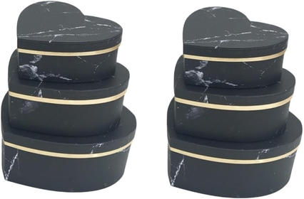 6 pcs gift candle packaging container candy gifts flower hat Box carton Candle gift box flower girl recycled paper flower girl gifts Christmas cardboard box marble copper sheet