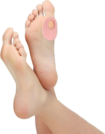 Felt Bunion Pads, Adhesive Foot Pads, Metatarsal Cushion, Protects Bunions, Callus Cushions, Corn Pads for Toes, Blisters Pads, Alleviates Shoe Friction, Foot Cushions BP-12, 1/8", 100 Count
