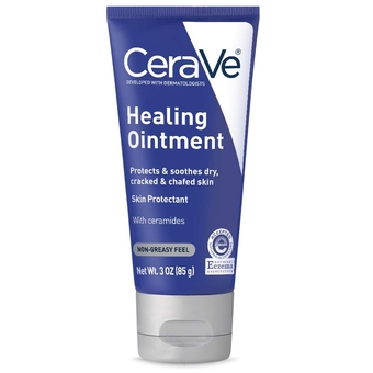 Healing Ointment - Moisturizing Skin Protectant with Hyaluronic Acid & Ceramides, 3 Oz