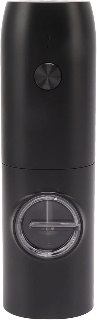 Electric Pepper Grinder Coarsen Usb Rechargeable Automatic Salt Mill With Led Light For Herb Spice Black Electric Pepper Grinder Coarsen