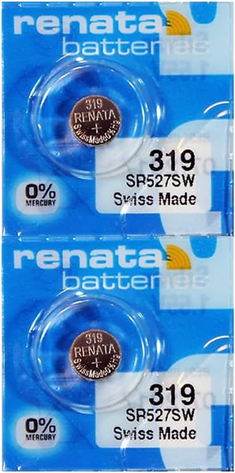 319 SR527SW  - 1.55V Silver Oxide 319 Watch Battery (2 Count)