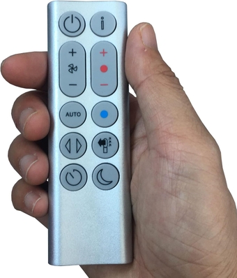 Replacement Remote Control Compatible for HP06 HP09 Dyson Pure Hot + Cool Purifying Fan Air Purifier/Heater (Silver)