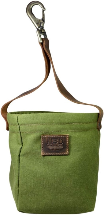 & , Water Resistant Canvas Nail Work Pouch/Tool Organizer/Screw Pouch/Heavy Duty Canvas Bolt Bag, Handmade :: Olive