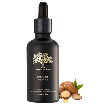 Organic Argan Oil | 100% Pure argan oil USDA Certified | Organic for Hair, Face & Skin | Imported from Morocco 50 ml 1.7 fl.oz