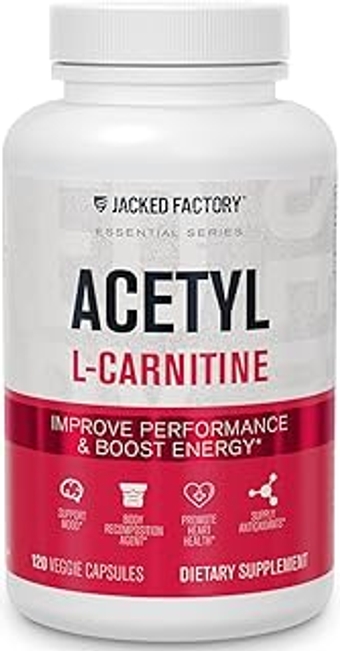 Acetyl L Carnitine 750mg Supplement - Extra Strength L-Carnitine (ALCAR) for Energy, Body Recomposition, Memory & More - Z...