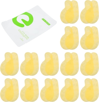40pcs Wormwood Eye Patch Eye Masks Eye Pads Eye Compress Mugwort Patch Moxibustion Patches for Fatigue Eyestrain Dry Eyes (Yellow)