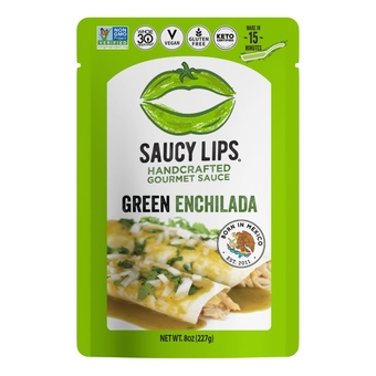 Green Enchilada Sauce - Tangy Tomatillo Mexican Blend, Handcrafted Salsa Verde, Versatile Cooking Sauce, 8oz