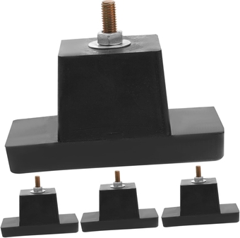 4pcs capacitance air Conditioning pad Shock Mount Mini Split a c Mini Split Wall mounting Bracket Split Type Split Mini Split Stand The Outdoor Unit Split-System air conditioners