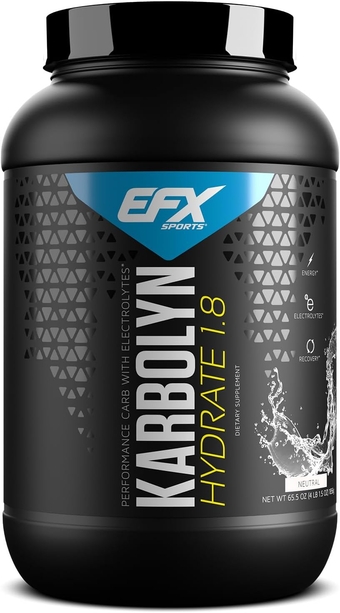 Karbolyn Hydrate | Carbohydrate Powder + Electrolytes | Sugar Free  Drink Mix | Fuel & Hydration | Stimulant Free | 66 Servings (Neutral)