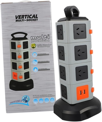 2 Power Outlet USB Power Strip Charging Outlet Power Charging Socket Regletas Electricas Inteligentes Rechargeable Outlet Socket with Surge Protector Fashion Power Supply Copper