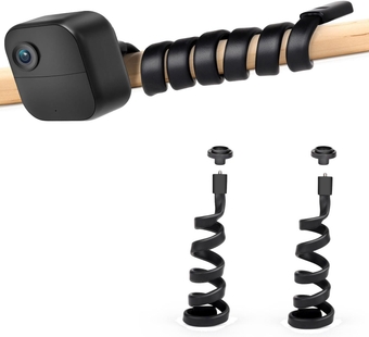 2 Pack Flexible Twist Mount Compatible with Blink Outdoor 4 (4th Gen)/(3rd Gen) XT3/Blink XT/XT2/Blink Mini/All-New Blink Outdoor Cameras,27.5in Length Gooseneck Twist Mount for Camera Sturdy