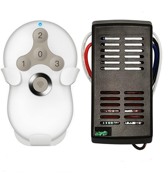Hunter Fan Remote Replacement,Universal Ceiling Fan Remote Control Kit Dimmable Replacement for Hunter Hampton Bay Harbor Breeze 99122 99123 99600, 3-Speed,with Self-Learning