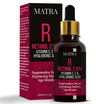 Retinol Serum 2.5%, Vitamin C, E & Hyaluronic Acid Face Serum - Anti Wrinkle/Anti-Aging Serum with Niacinamide (Vit. B3), Aloe Vera & Green Tea – Best Retinol Serum