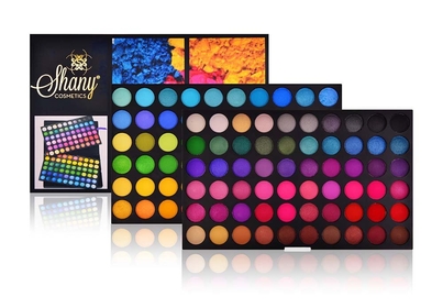 Highly Pigmented Eye Makeup Palette, 120 Matte Shimmer Metallic Eyeshadow Pallet with Long Lasting and Blendable Natural Colors - Classic Neon