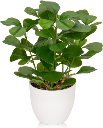 Fake Plants Artificial Greenery Potted Faux Lifelike Plant for Farmhouse Home Garden Party Decoration