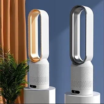 18 inch JR floor mounted cooling and heating bladeless fan