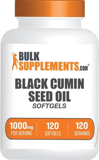 Black Cumin Seed Oil Softgels - Blackseed Oil - Nigella Sativa - Black Seed Oil Pills - Nigella Sativa Capsules - 1000mg of Black Cumin Seeds Oil per Softgel (120 Softgels)