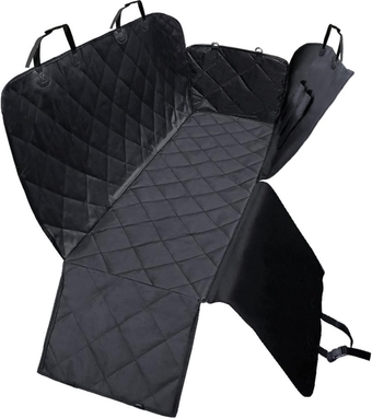 Dog Seat Cover, Car Seat Cover for Pets, Heavy Duty Waterproof Anti-Scratch Nonslip Soft Pet Seat Cover Dog Hammock for Car Trucks and SUVs,A,147x137cm