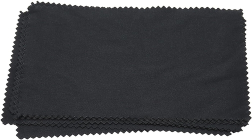 10 Pack Microfiber Cleaning Cloths, Reusable Dust Oil Removal Cloths, Towels for Screens, Lenses, Eyeglasses, No Scratches or Lint, Portable Size, Soft & Absorbent