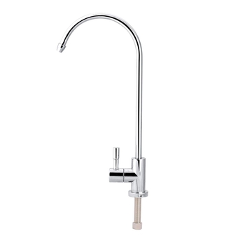 Kitchen Faucet,1/4'' Zinc Alloy Kitchen Sink Water Tap Chrome Reverse Osmosis RO Drinking Water Filter Faucet for Water Purifiers