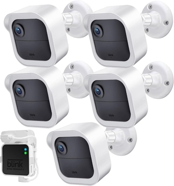 All-New Blink Outdoor Camera Wall Mount, Weatherproof Protective Housing and 360 Degree Adjustable Mount with Blink Sync Module 2 Mount for Blink Outdoor (4th & 3rd Gen) Camera System (White)