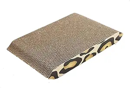 Cat Scratch Board Corrugated Paper Cat Scratcher for Kitten Catnip Leopard Cat Scratching Pad Board Mat Toy 1Pcs Straight