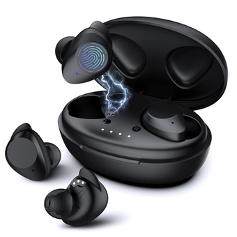 Rechargeable Hearing Amplifier for Seniors Adults with Noise Canceling, Digital Hearing Amplifiers for Seniors with Charging Box, Invisible and Portable, Connect to Phone Suitable for TV, Music, Pair