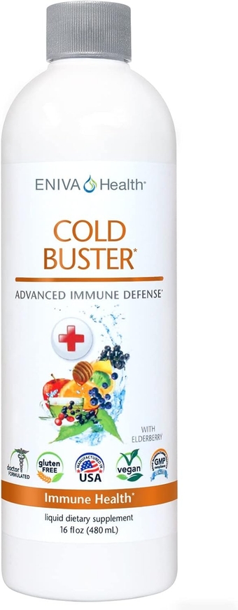 Elderberry Sambucus Immune Support Syrup, Vitamin C, Ionic ZINC, Vitamin D, Echinacea, Antioxidants & More, All-in-One Liquid, Low Carb, Low Sugar, Keto Friendly, Non-GMO & Gluten Free - 16 oz