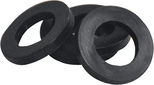 DANCO Leak-Preventing Showerhead Gasket, Black, 3/8-Inch x 3/4-Inch, 3-Pack (80925)