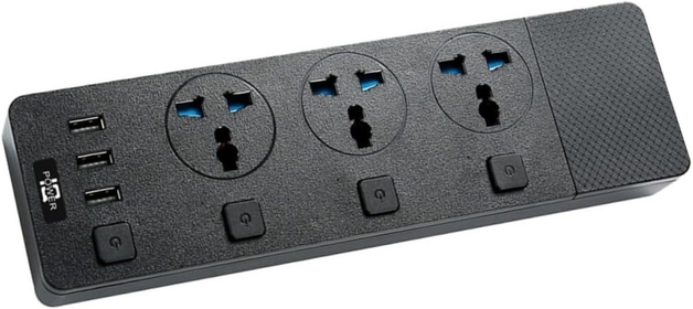 USB Socket Outlet Covers Power Strip with USB Ports Home Outlet Row Charger Flat Plug Power Strip Power Strip Surge Protector Charging Socket Charging Plug Office Household Pc