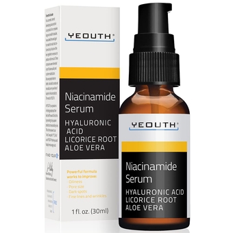 Niacinamide Serum for Face 10% with Hyaluronic Acid, Hydrating Serum, Anti Aging Serum, B3 Face Serum for Women & Men, Anti Aging Skin Care 1oz