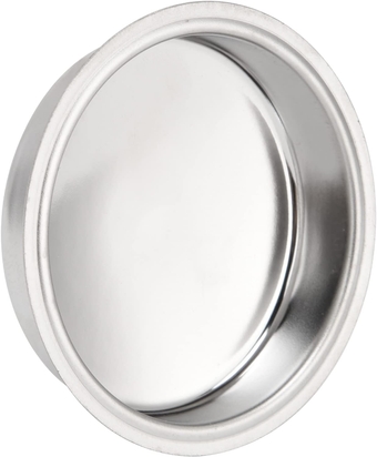 Backflush Disk Blind, 51mm Stainless Steel Backflush Disc Blind Filter Coffee Accessory for Espresso Machine Home Kitchen