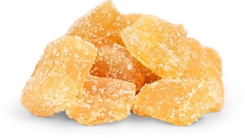 Crystallized Ginger Chunks by  , 5 Lbs Bulk | Candied Dried Ginger Fruit Chews Natural Candy, Ginger Root with Sugar Crystals, Unsulphured, No Color Added - Healthy Snack, Vegan, Kosher