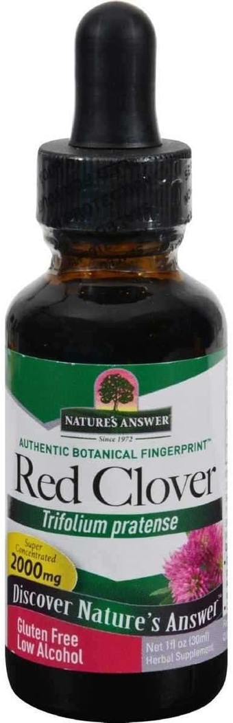 Red Clover Flowering Tops, 1-Fluid Ounces | Natural Mood Support | Hormone Balance for Women | Menopausal Support