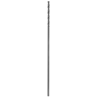 BL2633 1-Piece 3/32 In. x 6 In. Extra Length Aircraft Black Oxide Drill Bit for Applications in Light-Gauge Metal, Wood, Plastic