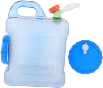 1 Set Outdoor Storage Bucket Water Pitcher Camping Kettle Water Tank Outdoor Drink Storage Carrier Water Storage Carrier Jug Leakproof Travel Cold Water Bottle PC High Capacity