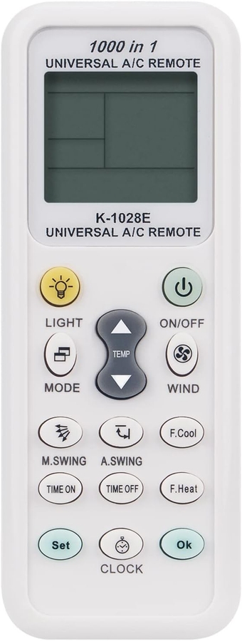 Replaced Remote Control Fit for Universal York WFi mcquary Carrier LG Fujitsu Air Conditioner A/C Remote Control