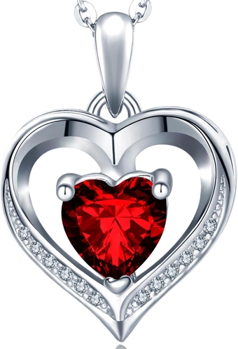 Heart pendant necklace, Mothers Day Gifts for mom wife women her girlfriend gifts Anniversary, Christmas day gifts Birthday day Gifts for Women Mom Girlfriend Her, Valentines Day gifts for her