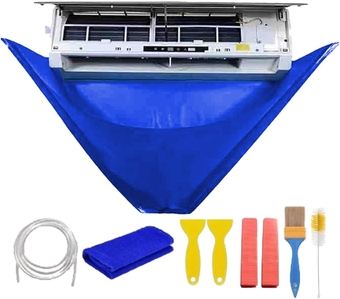 VERSAINSECT tioning Service Bag with Water Pipe Split Air Conditioner Cleaning Cover Split AC Unit Cleaning Bag Air Conditioner Cleaning Kit