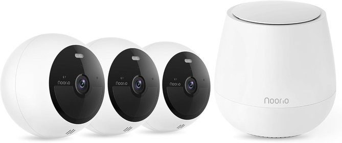 Alarm System for Home Security with Wireless Security Camera Indoor Outdoor B200 x3, Smart Hub x1