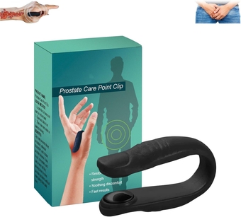 Acuplus Prostate Care Point Clip, Acuplus Acupressure Hand Pressure Point Clip, Long-Lasting and Reusable Prostate Care Point Clip, Relieve Prostate discomfort effortlessly (Color : 1pcs)