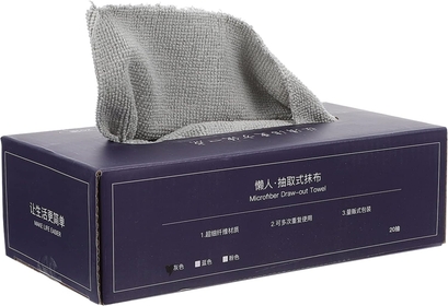 20pcs Removable Dishcloth Bathroom Towels Dish Towel Bowl Wash Rags Disposable Washcloths Industrial Rags Glass Kitchen Cloths Disposable Towel Clean Scouring Pad Fiber