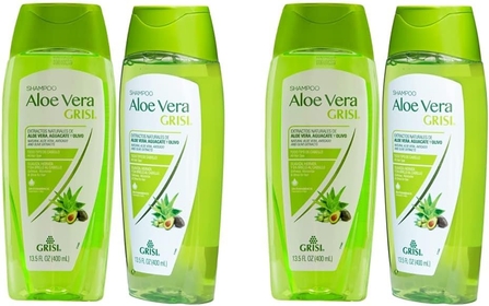 Aloe Vera Shampoo, Moisturizing Shampoo with Aloe Vera Extract, Paraben-Free, Hair Product for Soft and Shiny Hair, 2-Pack of 26.5 FL Oz each, 2 Bottles