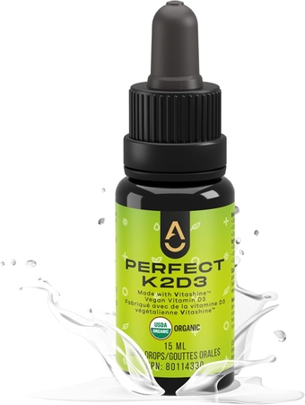ACTIVATION Liquid Vitamin D3K2 Products, 1 Month Supply K2 D3 Vitamin Supplement in MCT Oil, D3K2 Vitamins and Minerals, D3+K2 Vitamins for Calcium Absorption - 15 ml