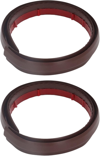 2Pcs Doors Sweep,Door Draft Stopper TPVC 3 Layer Sweep Noise Blocker Set Kit Door Hardware,Weather Stripping Home Decor Products for Home Office Basement(50mm / 1.97in)