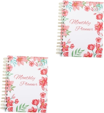 2pcs 2023 Weekly Planner Small Planner 2023 New Year Gifts 2023 Memo Calendar 2023 Desk Calendar Pocket Journal Notebook Planner Notebook Student The List Paper Portable