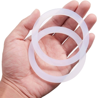 8 Pcs Replacement Spare Food Grade Silicone (Better Than Rubber) Gasket Seal Ring For Aluminium Stovetop Coffee Maker Pots Moka Express Dama Bialetti 9 Cups.