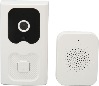 Doorbell Camera Wireless, Smart WiFi Video Doorbell with Chime, 2 Way Audio, Motion Detection, Night Vision, Support App Sharing, 38 Tones, Rechargeable Battery Powered