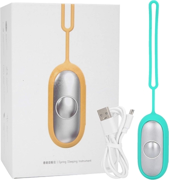 Chill Pill + Handheld Sleep Device, Microcurrent Holding USB Charging Instrument Anxiety Pressure Relief Improve Deep Device Aid
